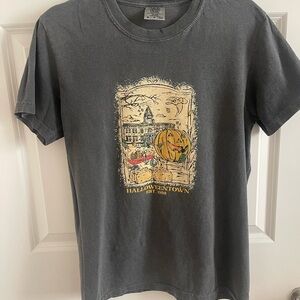 Halloweentown Comfort Colors Vintage Pepper Grey/Black Shirt